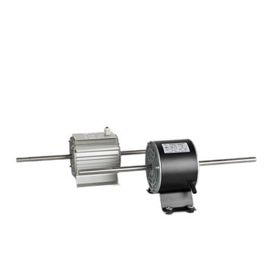 двойной вентиляторный двигатель конденсатора 800-1300rpm вентиляторного двигателя 750W вала 1hp трехфазный коммерчески